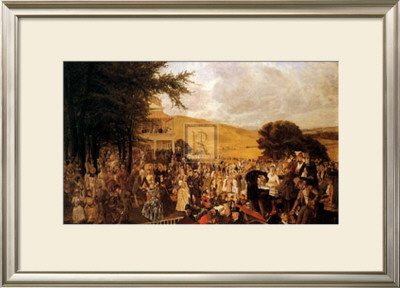 The Lawn At Goodwood, 1886 by Thomas Walter Wilson Pricing Limited Edition Print image