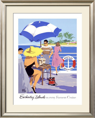 Furness Enchanting Island Cruises by Adolph Treidler Pricing Limited Edition Print image