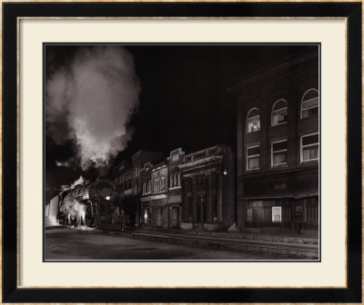 Mainline On Main Street by O. Winston Link Pricing Limited Edition Print image