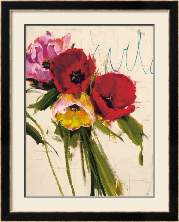 Bouquet Of Tulips Ii by Antonio Massa Pricing Limited Edition Print image