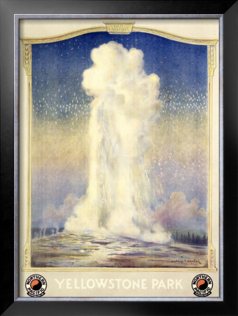 Northern Pacific Railroad, Yellowstone by Edward Brener Pricing Limited Edition Print image