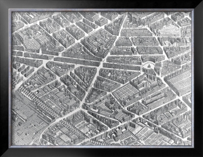 Plan Of Paris Iii, C.1730 by Louis Bretez Pricing Limited Edition Print image
