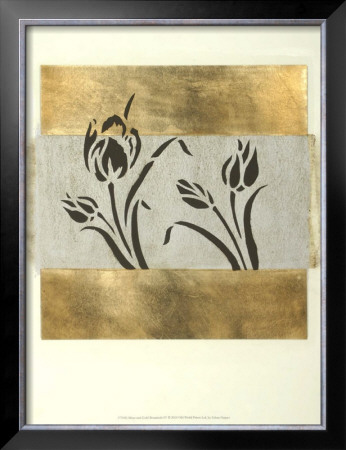 Silver And Gold Botanicals Iv by Ethan Harper Pricing Limited Edition Print image