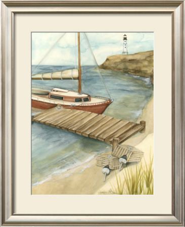 Shoreline Dock Ii by Jennifer Goldberger Pricing Limited Edition Print image