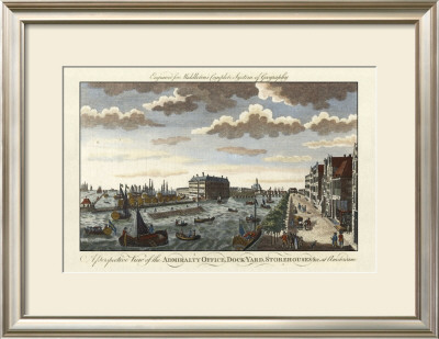 Amsterdam Harbor And Dockyard by Charles Theodore Middleton Pricing Limited Edition Print image