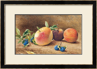 Study Of Fruit, 1877 by John William Hill Pricing Limited Edition Print image
