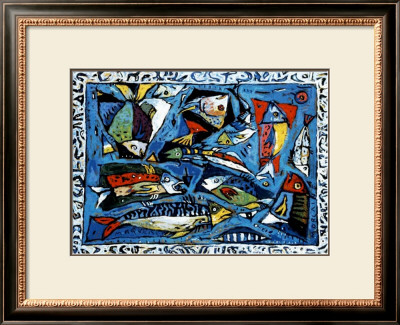 Foulard De Poissons by Morlaine Pricing Limited Edition Print image