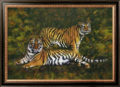 Tigers by Joaquin Moragues Pricing Limited Edition Print image
