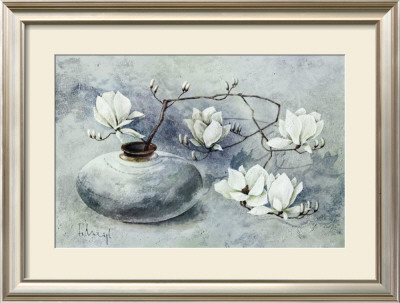 Oriental Magnolias I by Franz Heigl Pricing Limited Edition Print image
