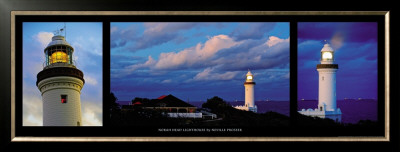 Norah Head Lighthouse by Neville Prosser Pricing Limited Edition Print image