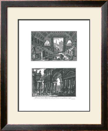 Portico by Giovanni Battista Piranesi Pricing Limited Edition Print image