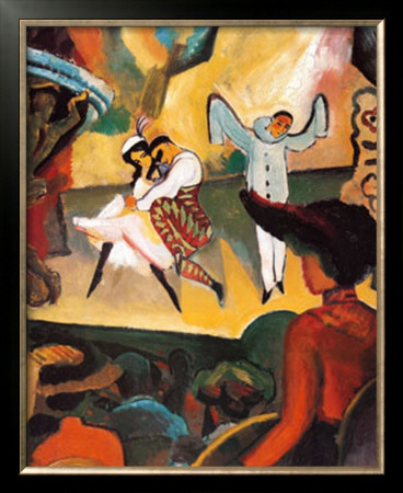 Russian Ballet I by Auguste Macke Pricing Limited Edition Print image