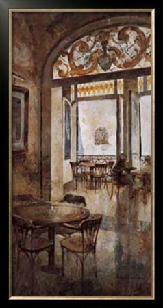 Grand Cafe Cappuccino I by Noemi Martin Pricing Limited Edition Print image