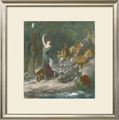 Song Of Peace by Briton Riviere Pricing Limited Edition Print image