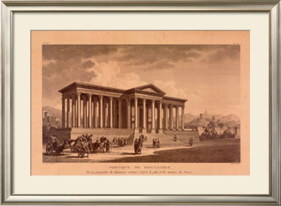 Portico Of Diocletien by Louis Fernan Cassas Pricing Limited Edition Print image
