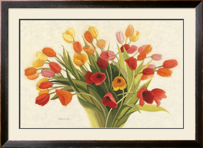 Spring Tulips by Shirley Novak Pricing Limited Edition Print image