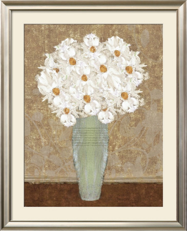 Bouquet Of Daisies I by Ailix Honnekker Pricing Limited Edition Print image