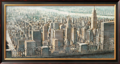 City View Of Manhattan by Matthew Daniels Pricing Limited Edition Print image