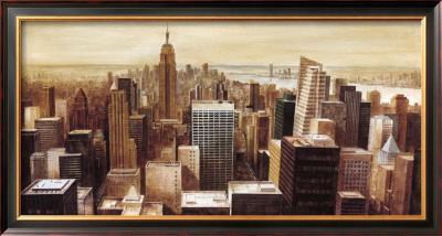 New York Skyline Ii by G.P. Mepas Pricing Limited Edition Print image