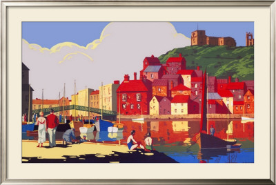 Whitby: Its Quicker By Rail by Alo (Charles-Jean Hallo) Pricing Limited Edition Print image