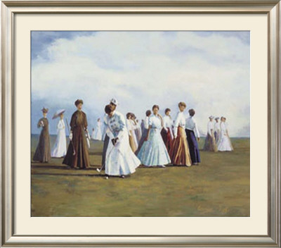 Ladies Golf by Curney Nuffer Pricing Limited Edition Print image
