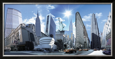 New York Highlights by Nyss Pricing Limited Edition Print image