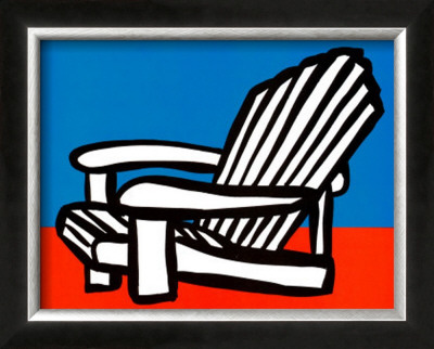 Adirondack Chair by Tom Slaughter Pricing Limited Edition Print image