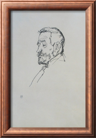 Portrait Of Heinrich Benesch, 1913 by Egon Schiele Pricing Limited Edition Print image