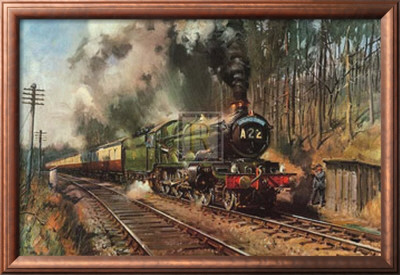 Cathedrals Express by Terence Cuneo Pricing Limited Edition Print image