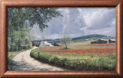 Thunder Mountain Poppies by Philbeck Pricing Limited Edition Print image