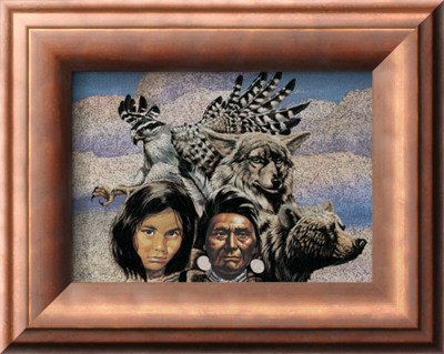 Symbols Of The Tribe by Gary Ampel Pricing Limited Edition Print image