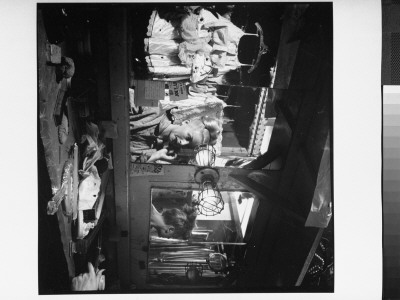 Showgirl Sitting At Mirror In Dressing Room At Copacabana Nightclub In Nyc by Gjon Mili Pricing Limited Edition Print image