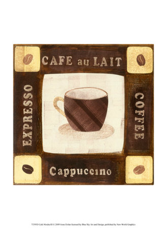 Cafe Mocha Iii by Anne Dolan Pricing Limited Edition Print image
