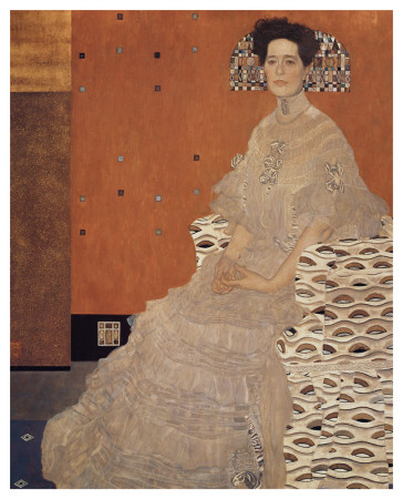 Portrait Of Fritza Riedler by Gustav Klimt Pricing Limited Edition Print image