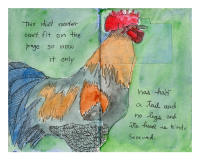 The Rooster by John Woolley Pricing Limited Edition Print image