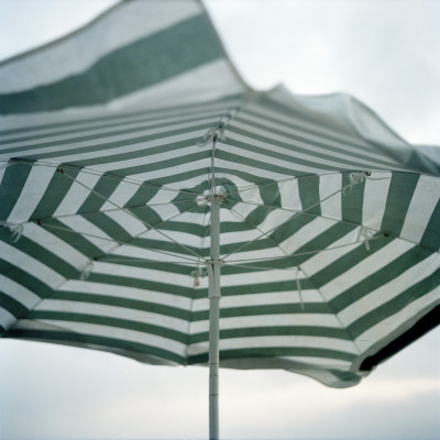 A Striped Parasol by Maria Olsson Pricing Limited Edition Print image