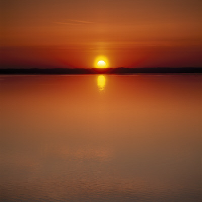 A Lake In Ostergotland At Sunset, Sweden by Ove Eriksson Pricing Limited Edition Print image