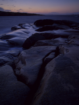 A Coast At Night In Bohuslan, Sweden by Anders Ekholm Pricing Limited Edition Print image