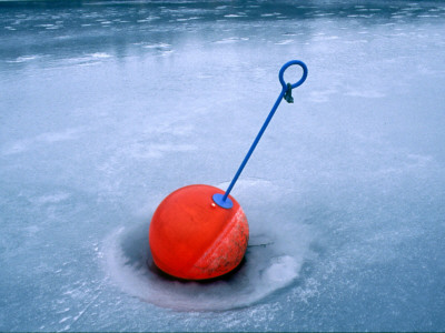 A Frozen Buoy by Ingemar Aourell Pricing Limited Edition Print image