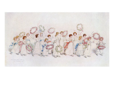 Happy Returns Of The Day By Kate Greenaway by Gustave Dore Pricing Limited Edition Print image