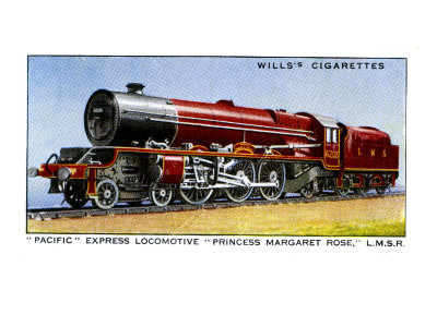 Pacific Express Loco 'Princess Margaret Rose' by Thomas Rowlandson Pricing Limited Edition Print image