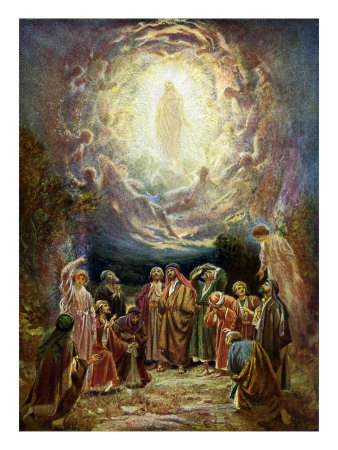 Jesus Ascends To Heaven by Kate Greenaway Pricing Limited Edition Print image