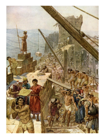 Rebuilding The Walls Of Jerusalem Under Nehemiah, Nehmiah 4 : 16-18 by Diego Velazquez Pricing Limited Edition Print image