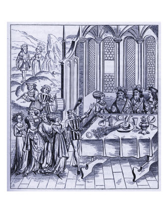 Medieval State Banquet by William Hole Pricing Limited Edition Print image