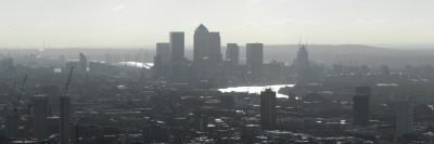 London Panorama Looking East, London by Richard Bryant Pricing Limited Edition Print image