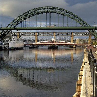 The Tyne Bridges, Newcastle Upon Tyne, England by Joe Cornish Pricing Limited Edition Print image