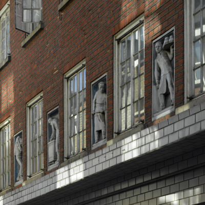 Bakery Relief, Spitalfields, London by Richard Bryant Pricing Limited Edition Print image