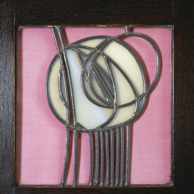Glasgow School Of Art (1896-1909), Scotland, Detail Of Stained Glass Rose by Mark Fiennes Pricing Limited Edition Print image