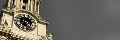 St, Paul's Cathedral, City Of London, 1673, Clock Tower Architect: Sir Christopher Wren by Richard Bryant Pricing Limited Edition Print image