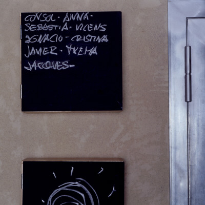Casa Darmos, Tivissa, Tarragona, Chalkboard Detail, Architect: Joan Pons I Forment by Eugeni Pons Pricing Limited Edition Print image